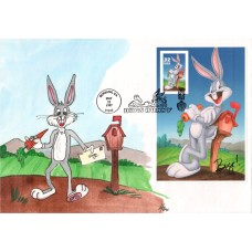 #3138c Bugs Bunny Fox FDC