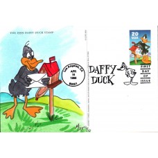 #UX304 Daffy Duck Fox FDC