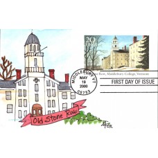 #UX316 Middlebury College Fox FDC