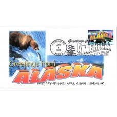#3562 Greetings From Alaska FPMG FDC