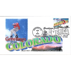 #3566 Greetings From Colorado FPMG FDC