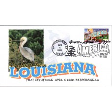#3578 Greetings From Louisiana FPMG FDC