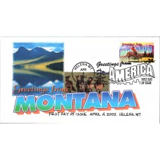 #3586 Greetings From Montana FPMG FDC