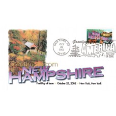 #3724 Greetings From New Hampshire FPMG FDC
