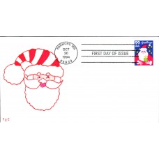 #2873 Santa Claus FEC FDC