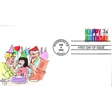 #3558 Happy Birthday FEC FDC