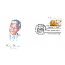 #3504 Nobel Prize - Mandela Freedom FDC