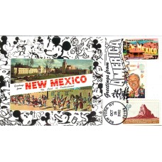 #3726 Greetings From New Mexico Combo Fuson FDC