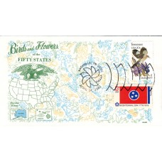 #1994 Tennessee Birds - Flowers Combo Gamm FDC