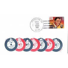 #2726 Clyde McPhatter Gamm FDC