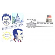 Reagan - Bush 1985 Gamm Inauguration Cover