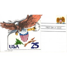 #2431 Eagle and Shield Geerlings FDC
