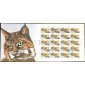 #2482 Bobcat Full Sheet OOAK Geerlings FDC