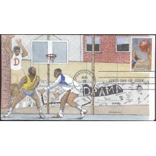 #2560 Basketball Centennial Geerlings FDC