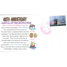 #5524 Mayflower in Plymouth Harbor Gelvin FDC