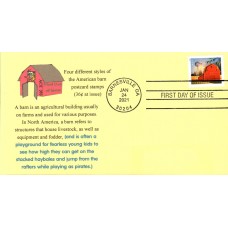 #5547 Barn and Windmill Gelvin FDC
