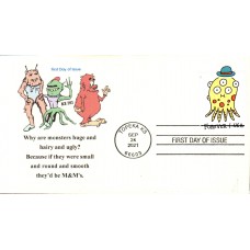 #5638 Message Monsters Gelvin FDC