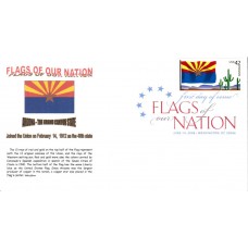 #4277 FOON: Arizona Flag Gibson FDC