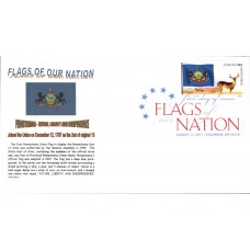 #4317 FOON: Pennsylvania State Flag Gibson FDC