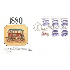 #1897 Omnibus 1880s Gillcraft FDC