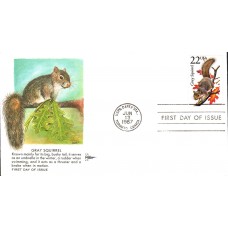 #2295 Gray Squirrel Gillcraft FDC