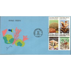 #1827-30 Coral Reefs Ginny FDC