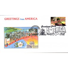 #3584 Greetings From Mississippi Ginsburg FDC