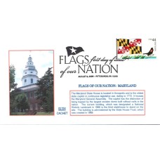 #4296 FOON: Maryland Flag Glen FDC