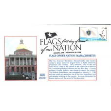 #4297 FOON: Massachusetts Flag Glen FDC