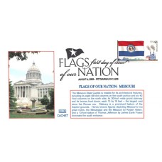 #4301 FOON: Missouri Flag Glen FDC