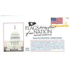 #4302 FOON: US Flag Glen FDC