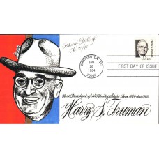 #1862 Harry S. Truman Goldberg FDC