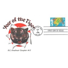 #3179 Year of the Tiger Graebner FDC