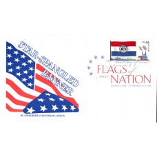#4301 FOON: Missouri Flag Graebner FDC