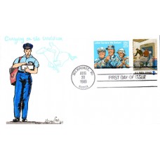 #2420 Letter Carriers Greenlee FDC
