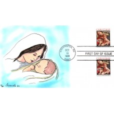 #2427 Madonna and Child Greenlee FDC