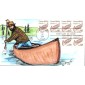 #2453 Canoe 1800s Greenlee FDC