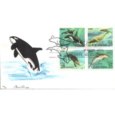 #2508-11 Sea Creatures Greenlee FDC