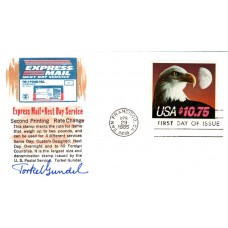 #2122 Eagle and Moon Gundel FDC