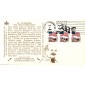 #2523A Flag over Mt. Rushmore PNC GW Masonic FDC