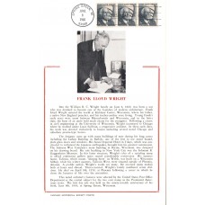 #1280 Frank Lloyd Wright Hammond FDC