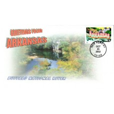 #3699 Greetings From Arkansas HBE FDC