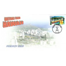 #3706 Greetings From Hawaii HBE FDC
