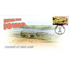 #3710 Greetings From Iowa HBE FDC