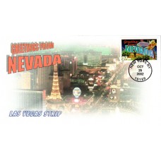 #3723 Greetings From Nevada HBE FDC