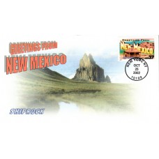 #3726 Greetings From New Mexico HBE FDC
