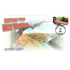 #3743 Greetings From West Virginia HBE FDC