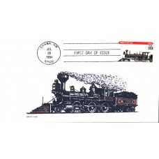 #2845 Eddy's No 242 Locomotive Heritage FDC