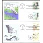 #2867-68 Cranes Joint Heritage FDC Set