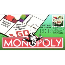#3185o Monopoly Game Heritage FDC